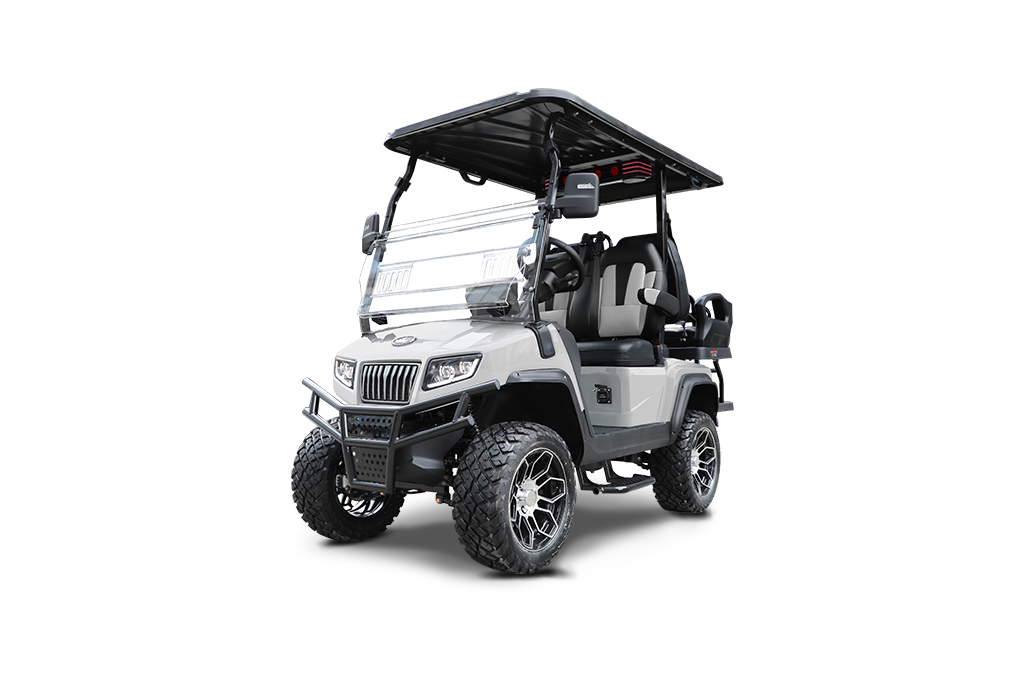 D5-MAVERICK  MINERAL-WHITE Evolution D-5 Maverick 2+2 Golf Cart LSV