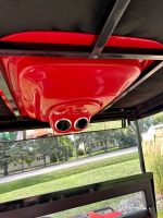 Hummer X4 – Red Power Type: Electric // Seating: 4/6 Passenger Golf cart.