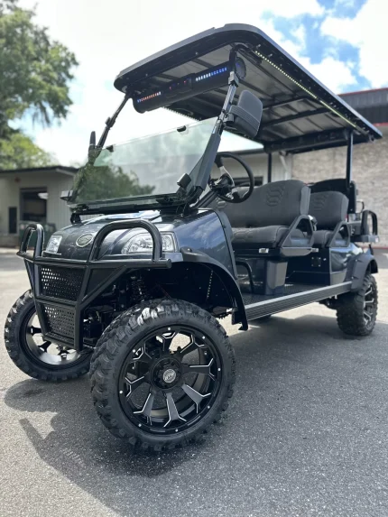 Brand New Lithium Powered *Fairway Bronco Edition* Classic 4 Plus Golf Cart! Designed for the Street and Golf Course! 0% Financing!