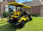 2024 ICON i60L Golf Cart yellow 6seats