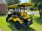 2024 ICON i60L Golf Cart yellow 6seats