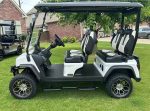 2024 Evolution Maverick Golf Cart, 2+2 white
