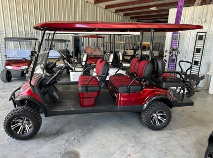 The ICON i60L Golf Cart: A Luxurious and Powerful 6-Seater Experience