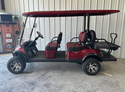 The ICON i60L Golf Cart: A Luxurious and Powerful 6-Seater Experience