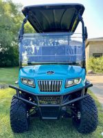 Evolution D5 Maverick – Sky Blue Power Type: Lithium-Ion // Seating: 4 Passenger